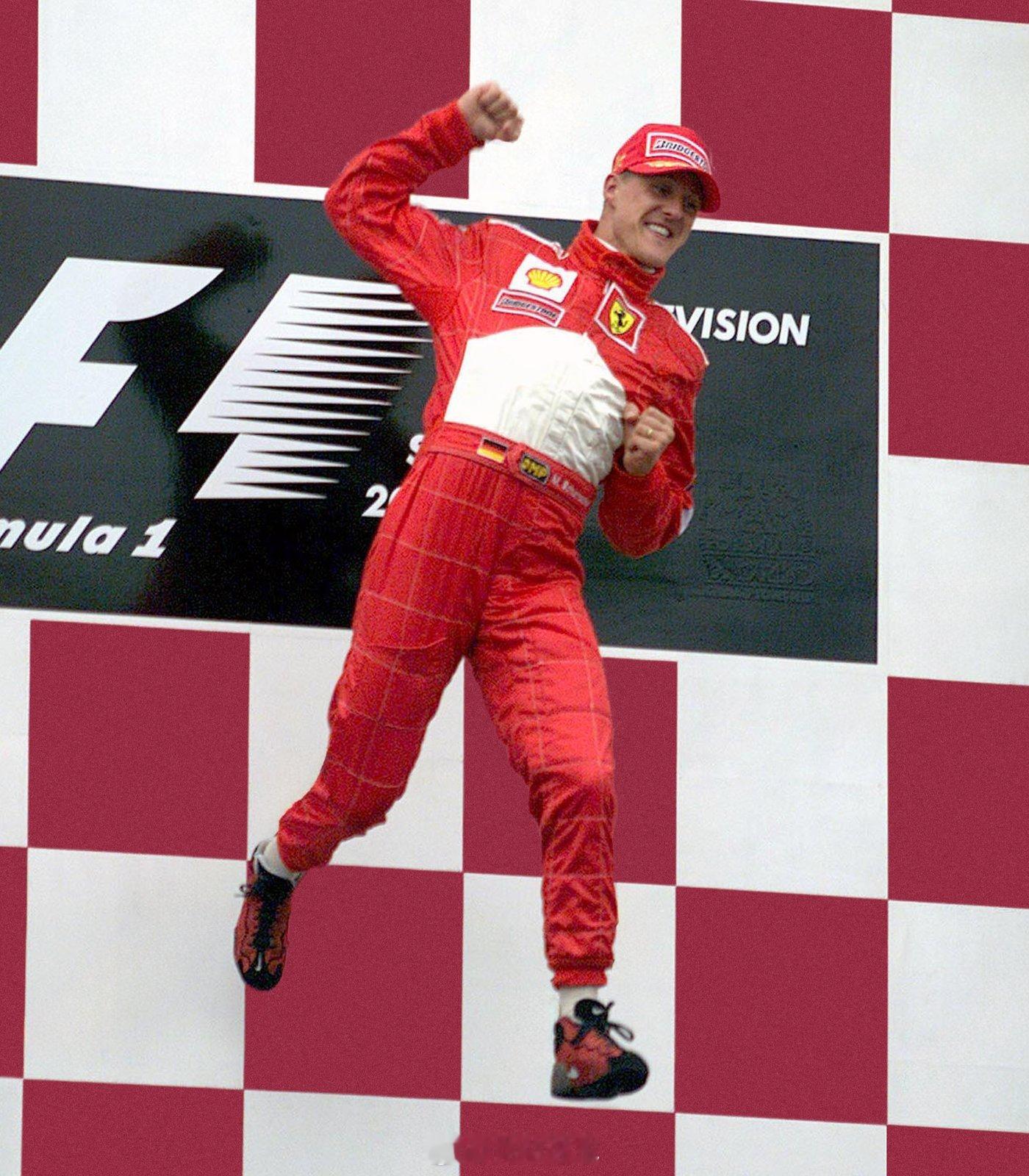 今天是一个特殊的日子🏎️你知道为什么吗？25年前，迈克尔·舒马赫随法拉利车队赢