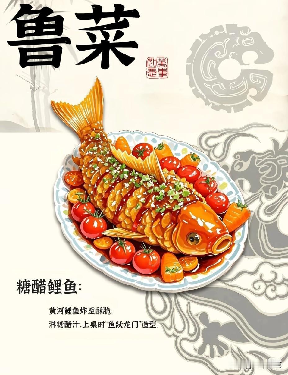 鲁菜代表菜：舌尖上的齐鲁风情鲁菜，作为中国传统四大菜系之一，历史悠久，底蕴深厚