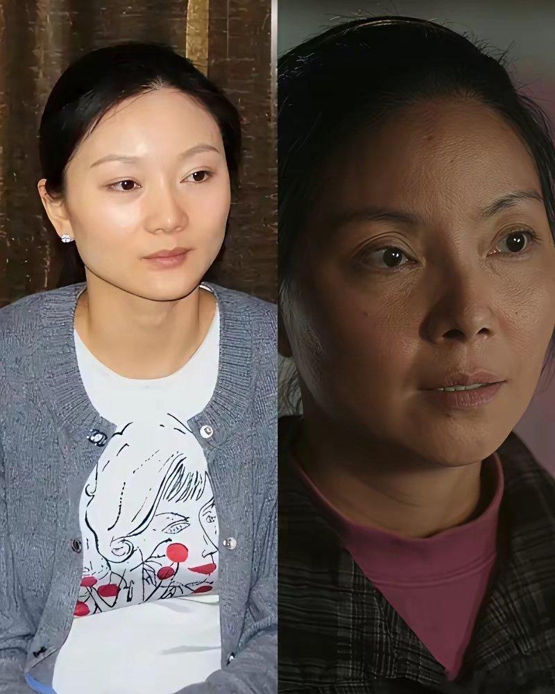 张艺谋新片里演姐姐那演员，镜头一拉近我愣了，这不就是陈婷吗？连法令纹都一模一样，