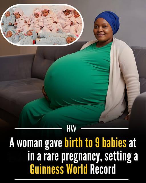 哈利玛・西塞（HalimaCissé）诞下了9名健康的婴儿——5名女孩