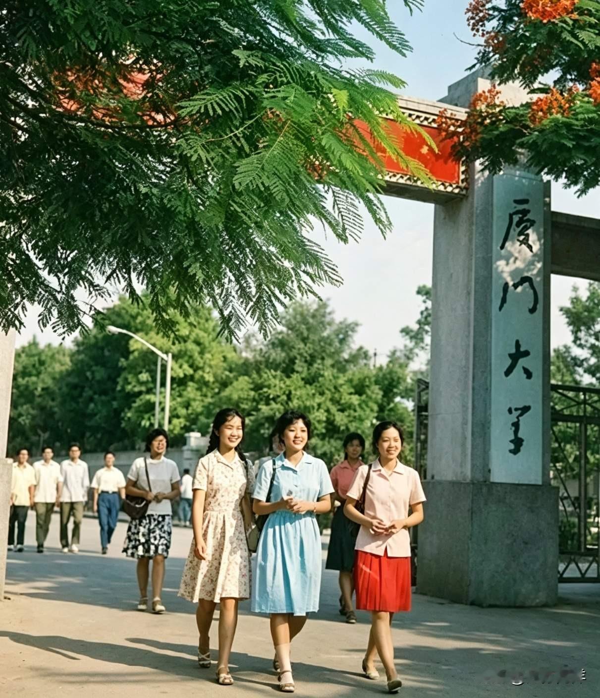 历史在向前，我们怎么办？图一是八十年代的大学生，天之骄子，充满阳光，灿