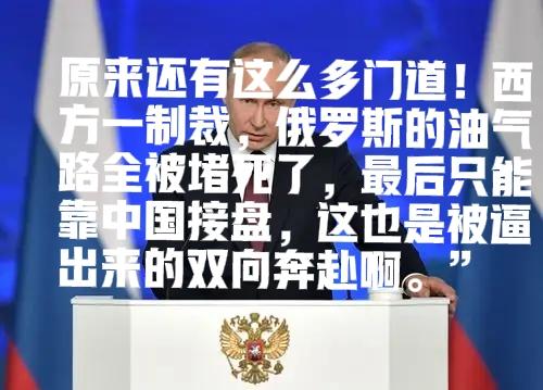 管道油要交过路费，俄罗斯为啥只能往中国卖低价油？西方一制裁，直接把俄罗斯往欧