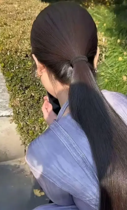 怎么可能有这么好的发质