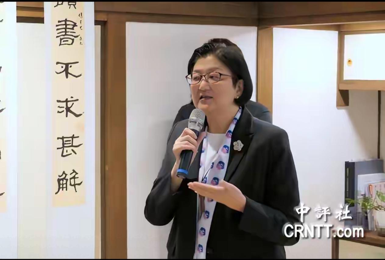 雷倩：两岸的终局一定是一个中国！2月26日，台湾妇联会主委雷