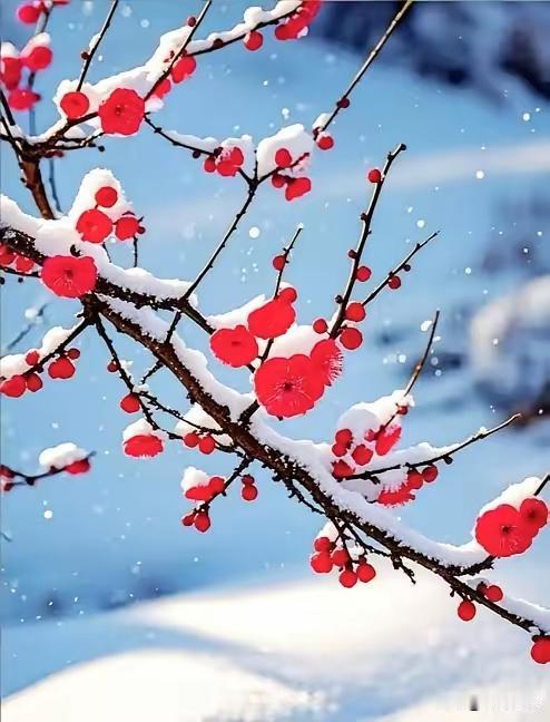 上联：清风柔雨荷花俏，下联：明月薄雾红梅傲。