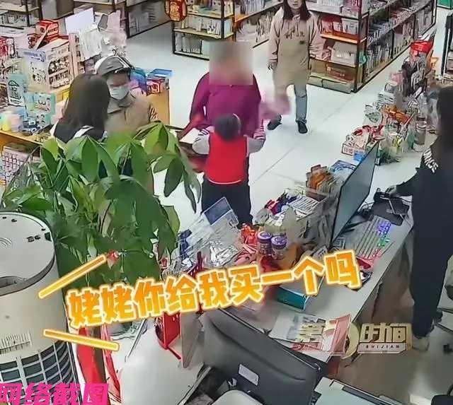 山西晋中有个孩子看上文具店的玩具，但在看玩的途中还把玩具有些损坏，当孩子要求自己