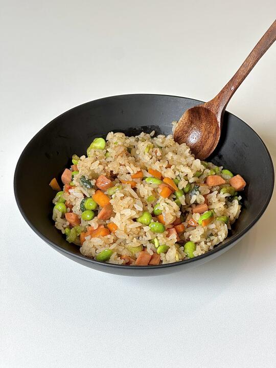 毛豆炒饭.𓎩𓌈
