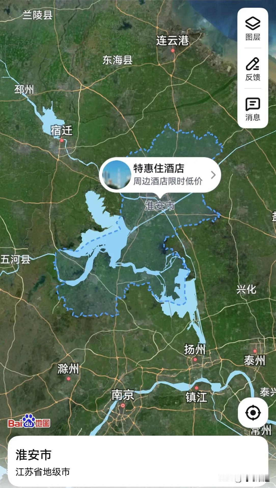 淮安，没有悬念，2→1想一想淮安在江苏13太保中，有没有独有的竞争优势，没想到