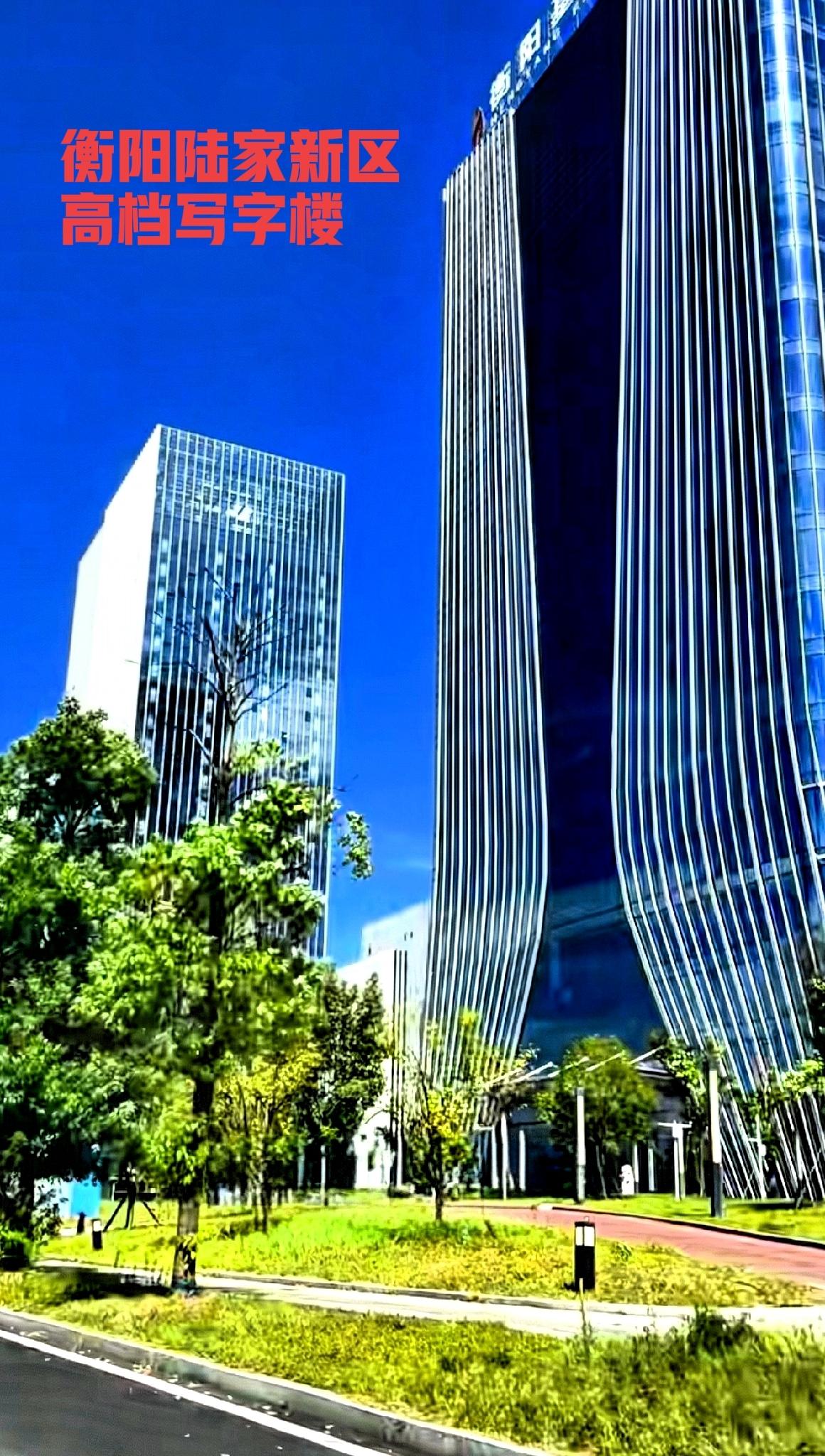 说实话，衡阳陆家新区的这些楼盘，看上去非常的高档繁华，这环境真的没话说，可以说是