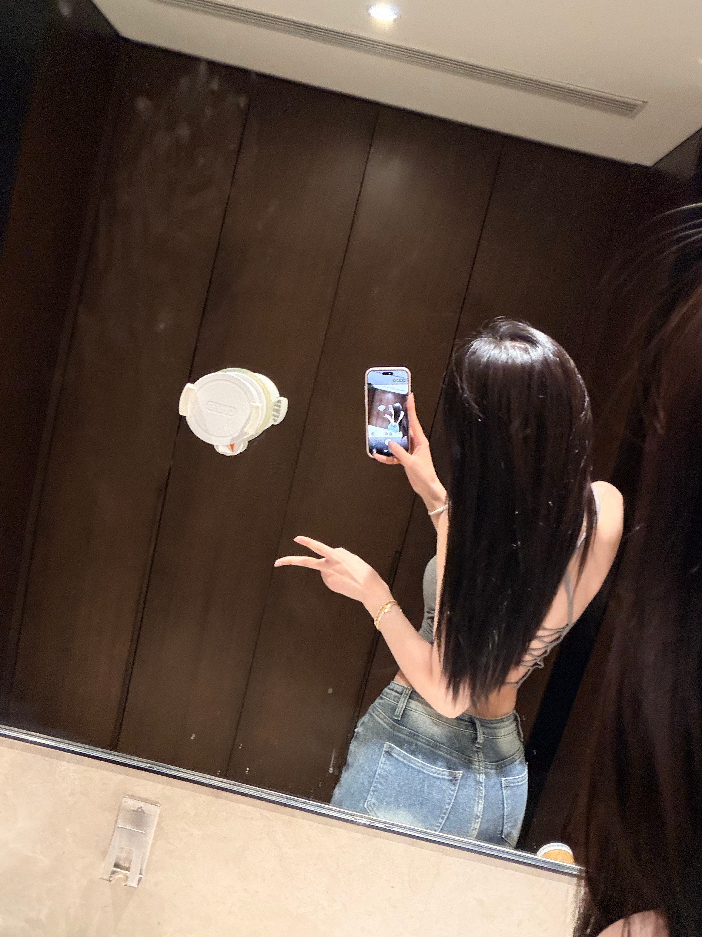 从今以后就是黑长直啦