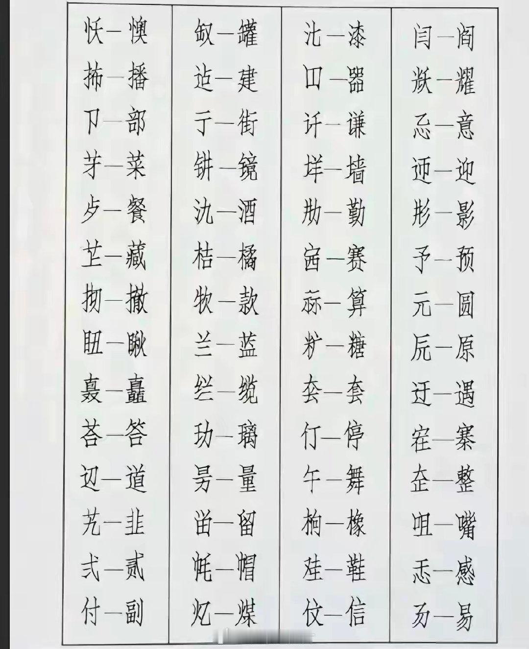 谁还认得这些“二简字”字?如果你认得这些字，那么你最少应该40岁以上了！这是1