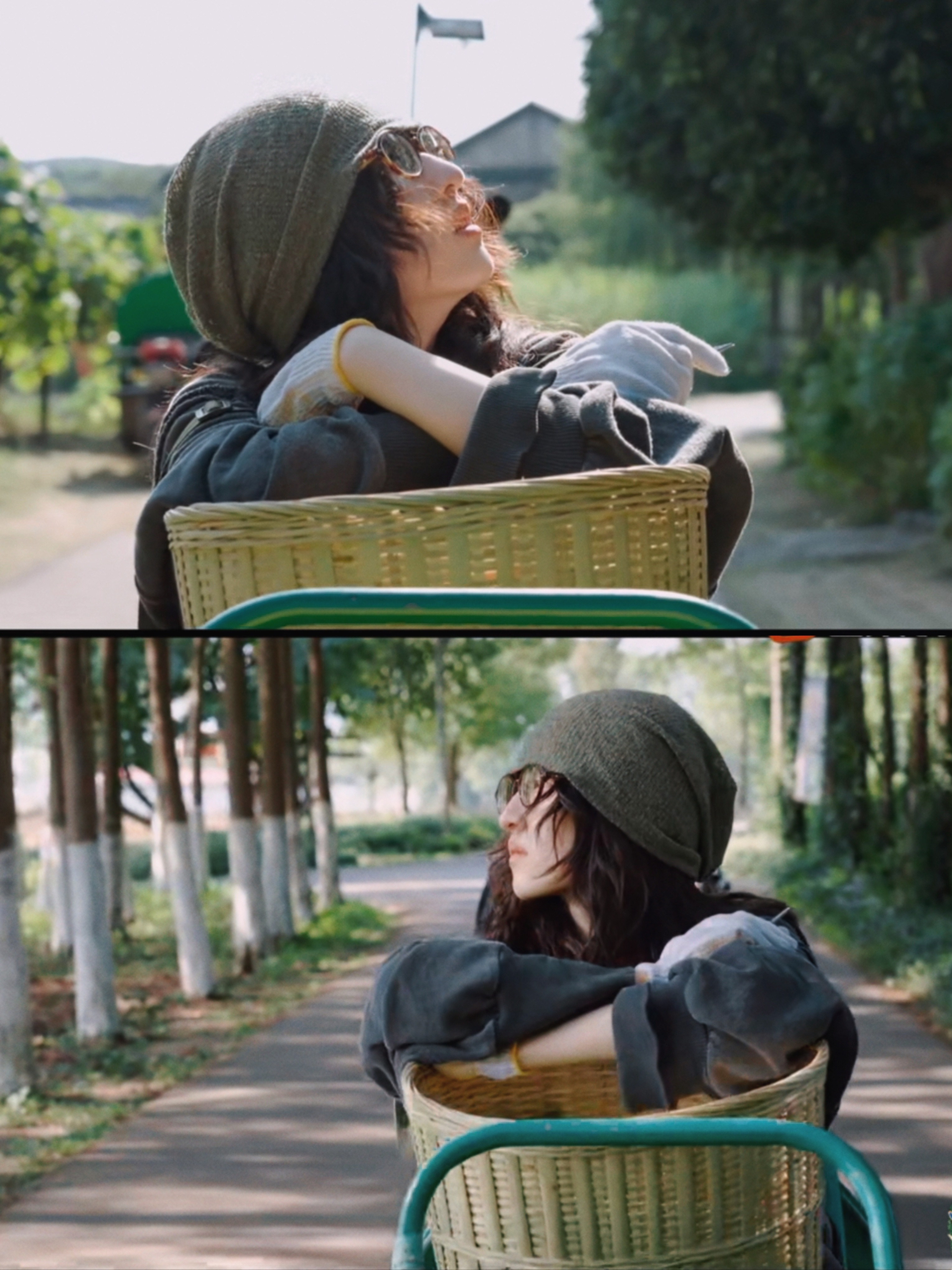 张子枫在综艺里拍了一部小森林