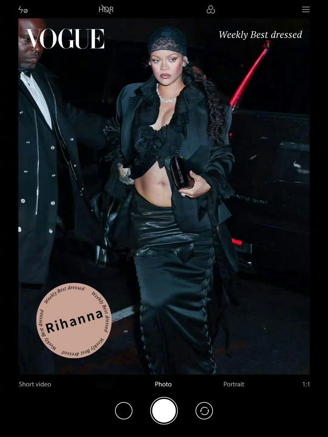 VOGUE×一周最佳穿搭📸女星👸Rihanna、舒淇、FreenSar