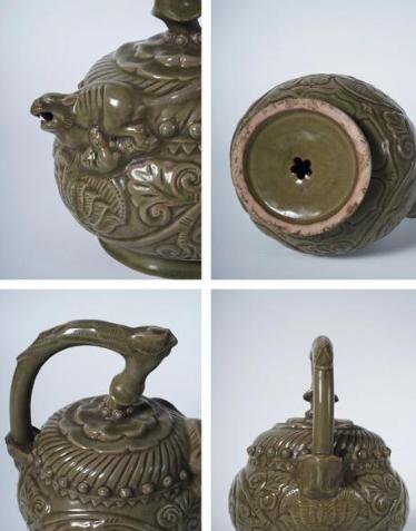 1968年，陕西彬县，农民晁日兆在古城墙根取土时，挖出了一个“古怪”茶壶，眼见四