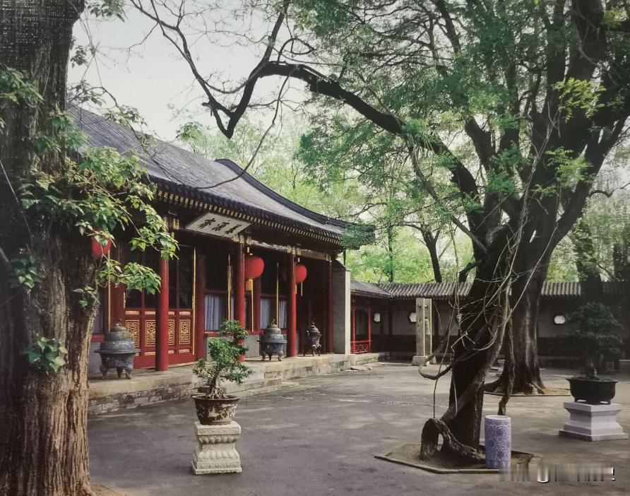 这是钓鱼台国宾馆园区内的古建筑，名叫“养源斋”，这古建筑修建于清乾隆时期，里面的