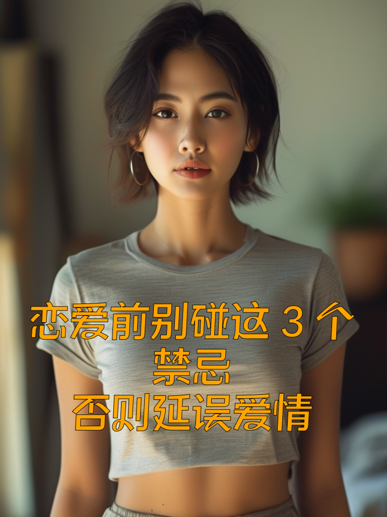 恋爱前别碰这3个禁忌，否则延误爱情