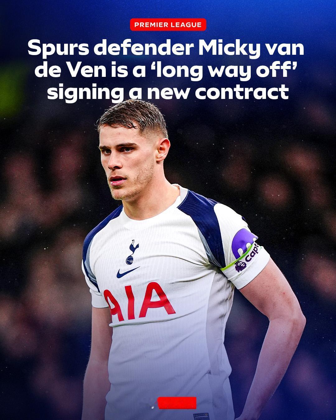 【范德芬和热刺没谈拢】据天空体育报道，热刺与主力中后卫范德芬就新合同展开新一轮商