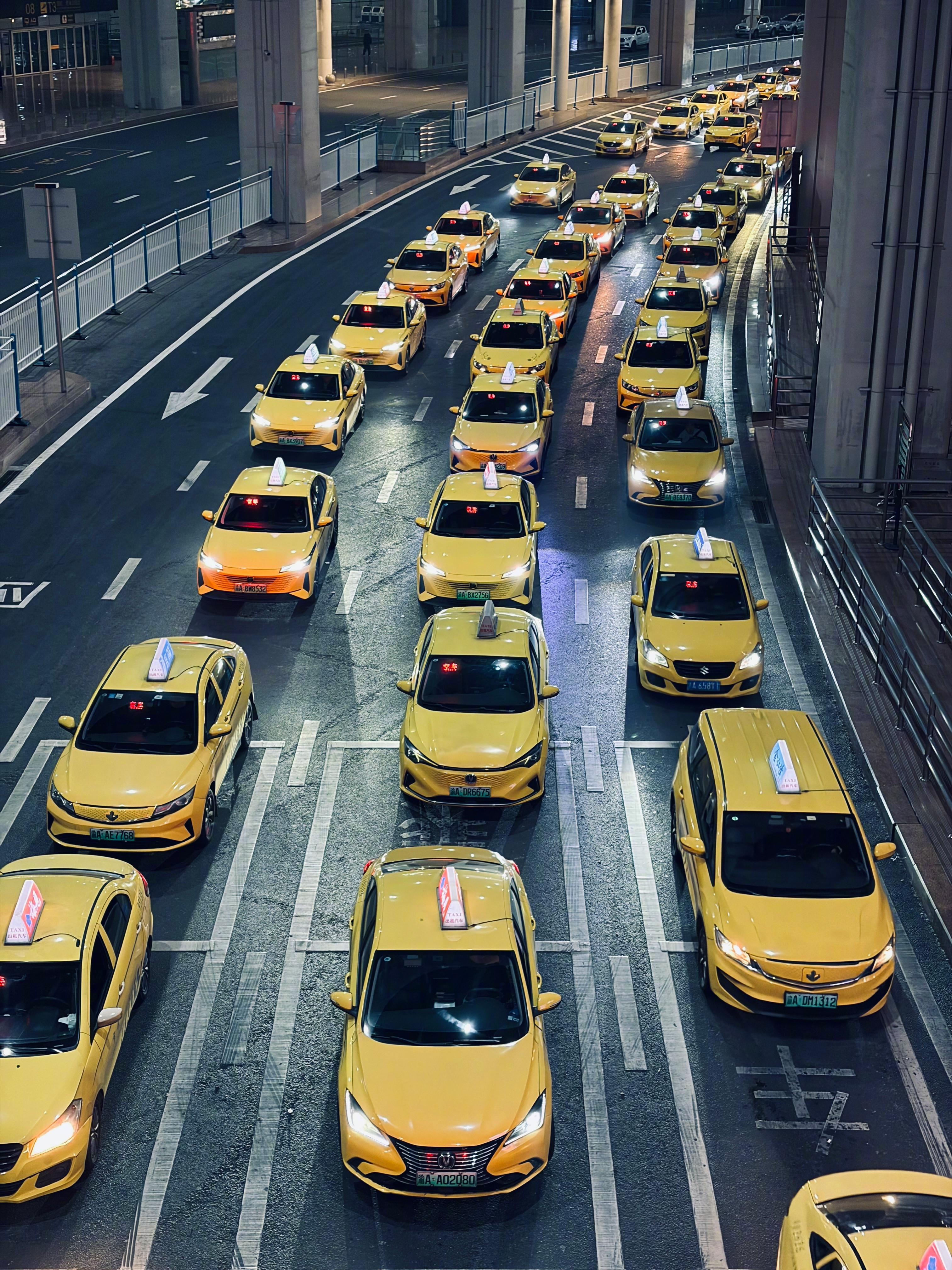 重庆必打卡景点，重庆法拉利。重庆·重庆江北国际机场