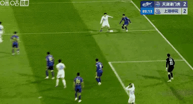 运气大于努力！天津津门虎2-3上海申花，比到最后，比的原来是运气呀。津门虎球员成