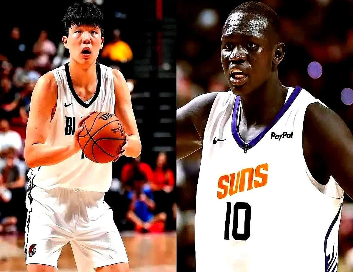 不会传球的中锋快失业了杨瀚森4场15次助攻，马卢阿奇3场1次，这差距直接