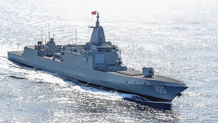 万吨大驱再升级，美军“伯克级”优势，正在西太失效消息显示，055型驱逐舰第二