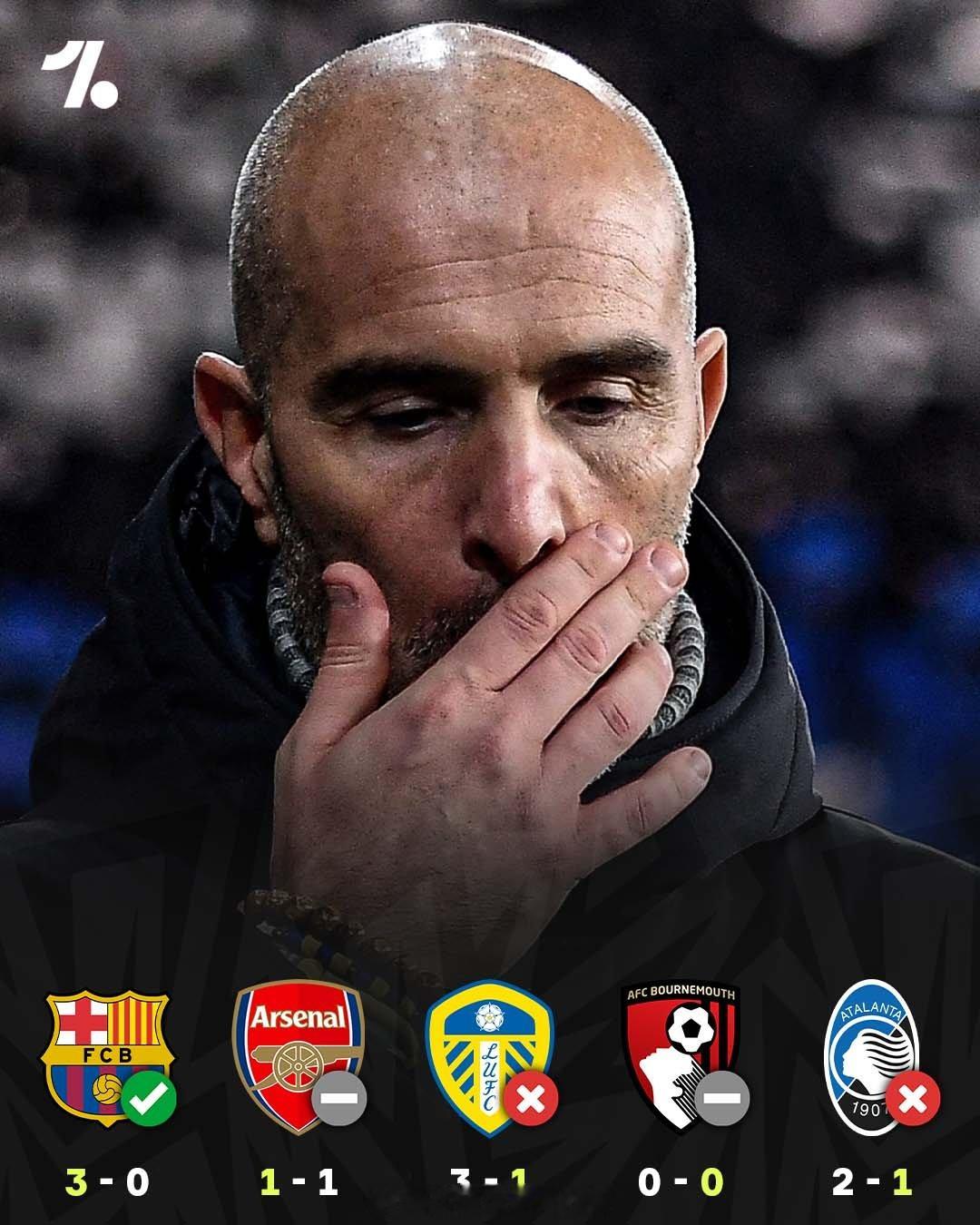 【切尔西4场不胜】11月25日，切尔西欧冠主场3比0击败巴萨。自从之后，蓝车走势