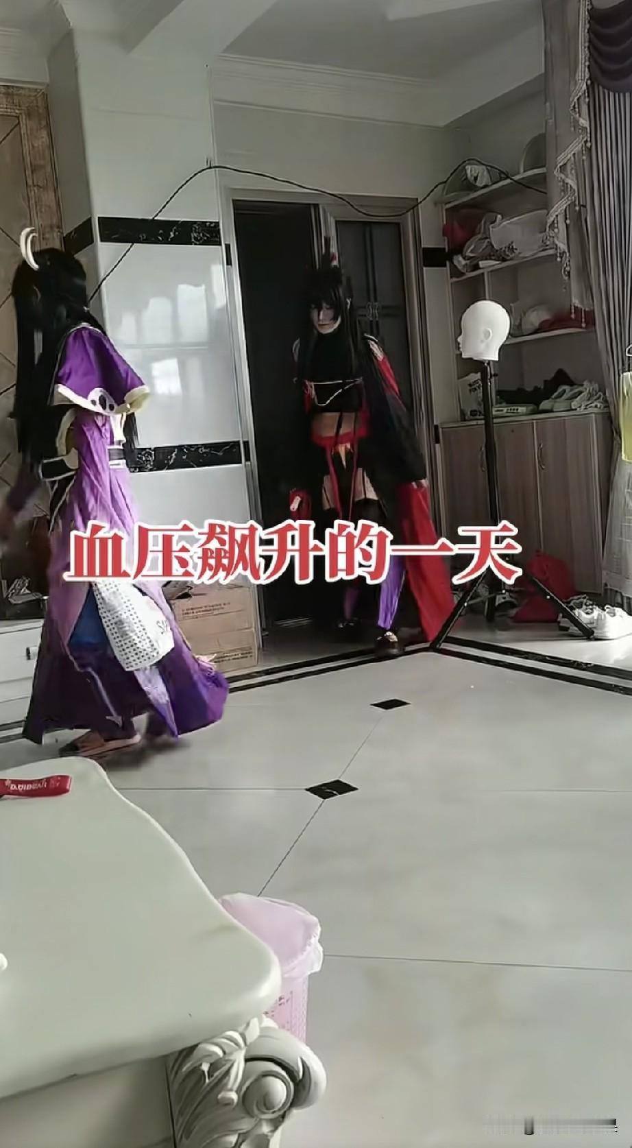 头大，血压飙升的一天，你们家女孩子有没有这样的。看到这样真想上去抽两个耳光，但
