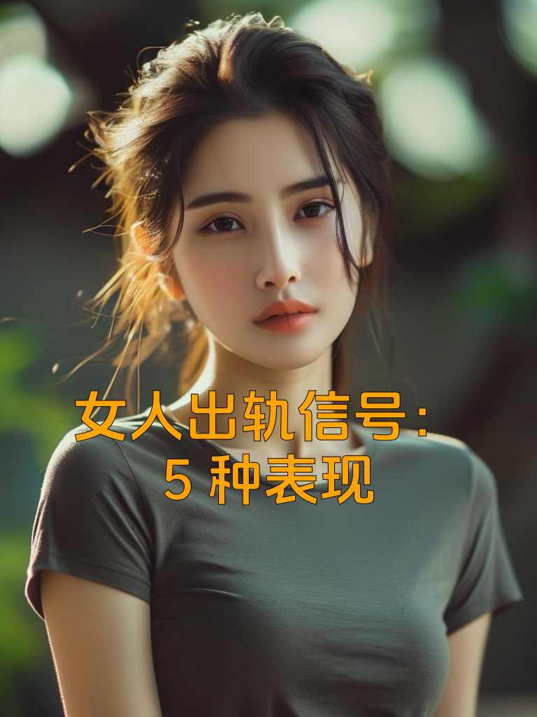 女人出轨信号：5种表现