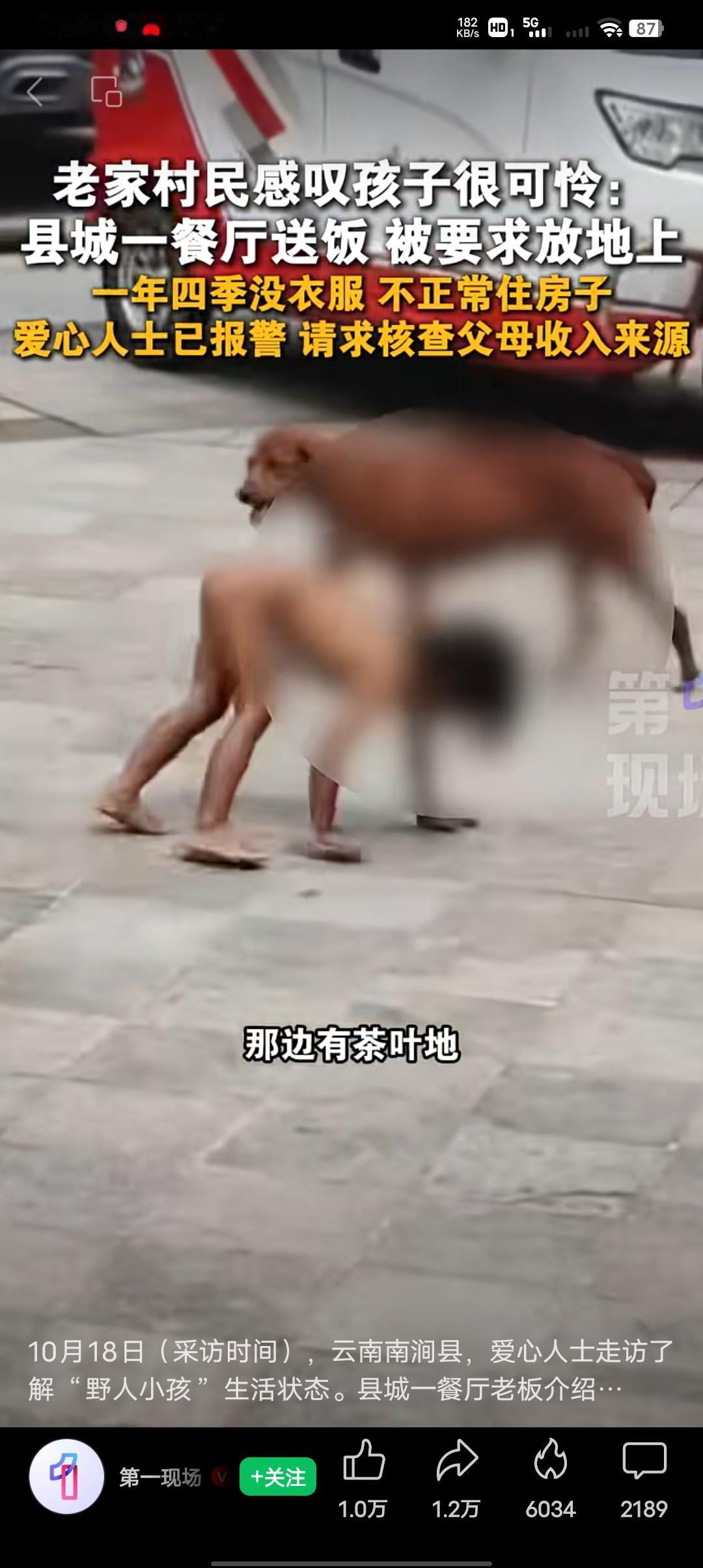 最近“野人”小孩受到广大网友的关心，受过高等教育父母引发争议。孩南涧县委宣传部