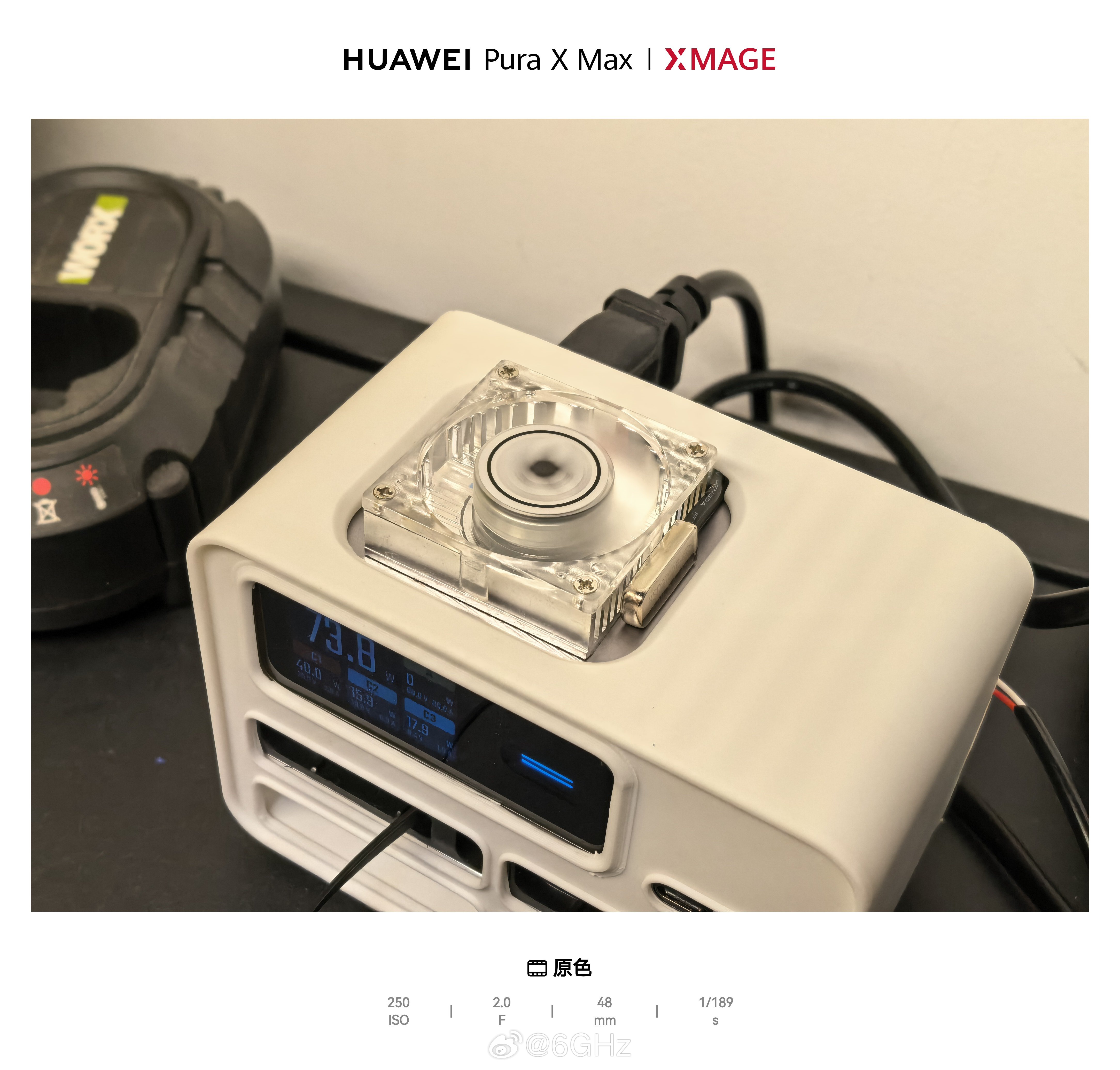 给酷态科10号ultra伸缩线充电坞加了个散热风扇，风扇的控制使用了一个温控器，