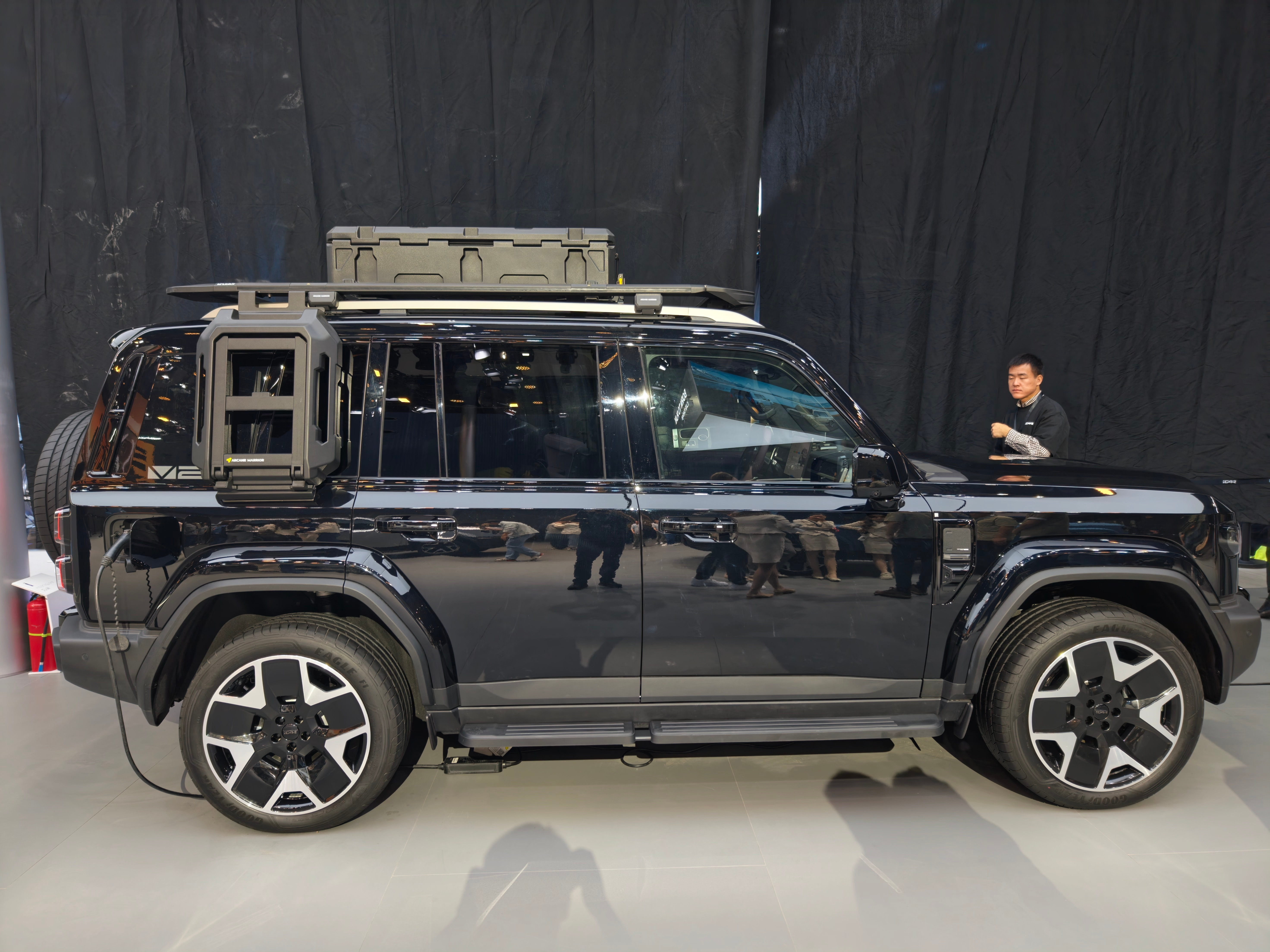 朋友们来广州车展了，真的特别有意思——这iCARV27跟别家的“方盒子”真不是