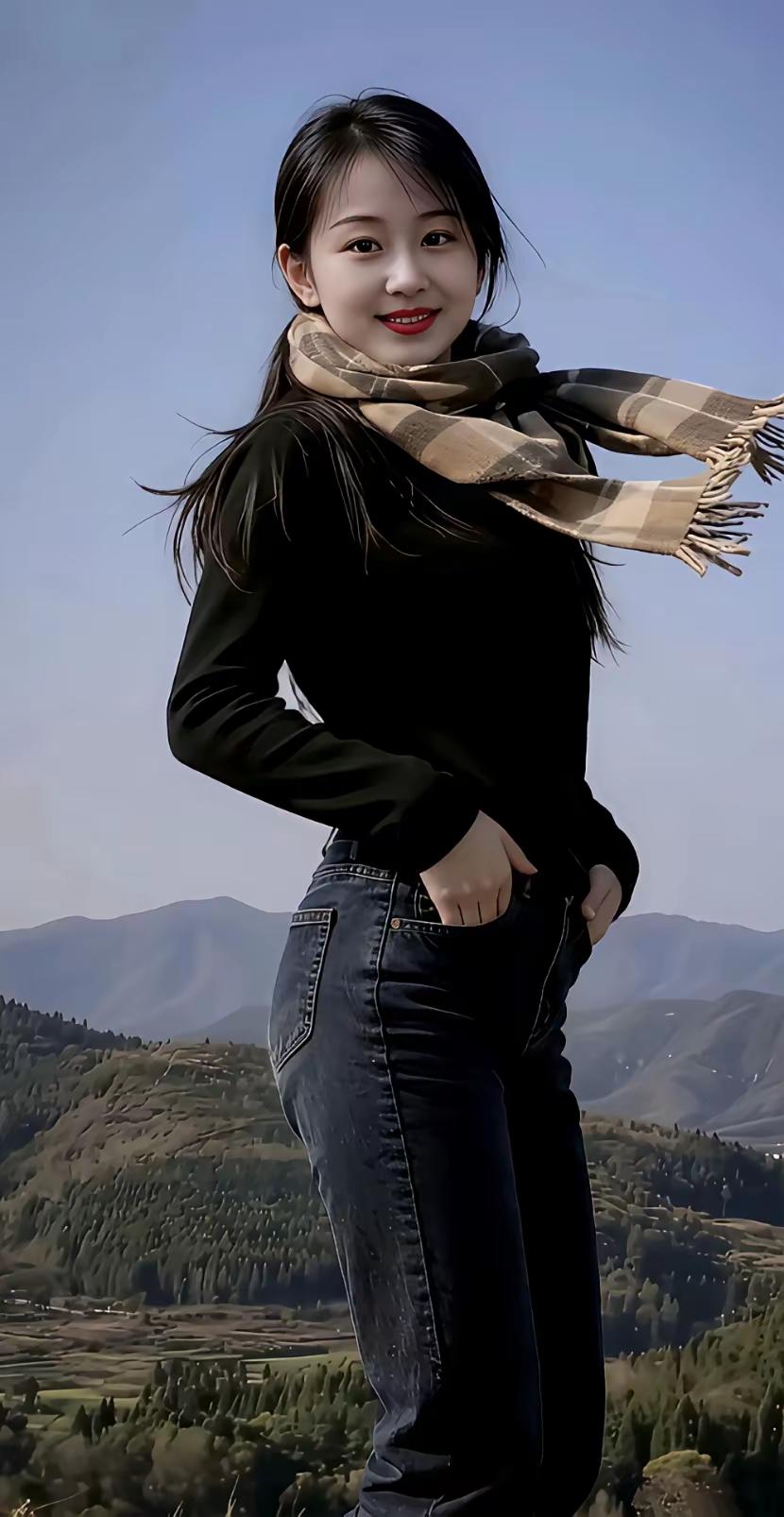 冬来，雪飘，想把世界上所有的美好都给你，但还是送你冬天一条围巾，温暖你四季！