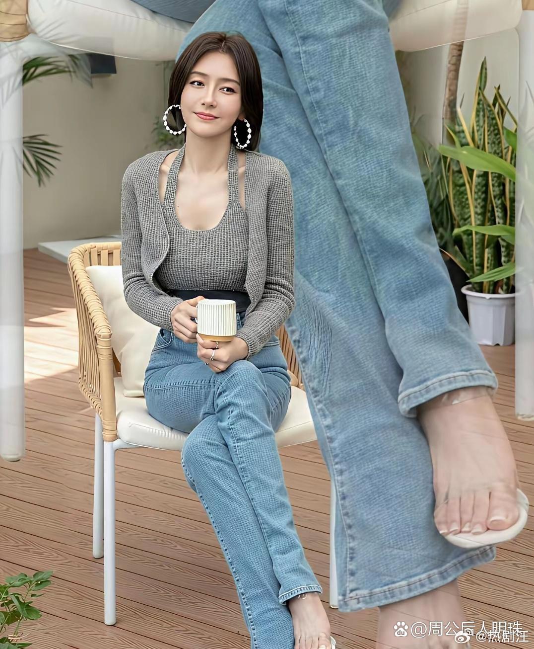 秦岚这脚做过脚膜吧