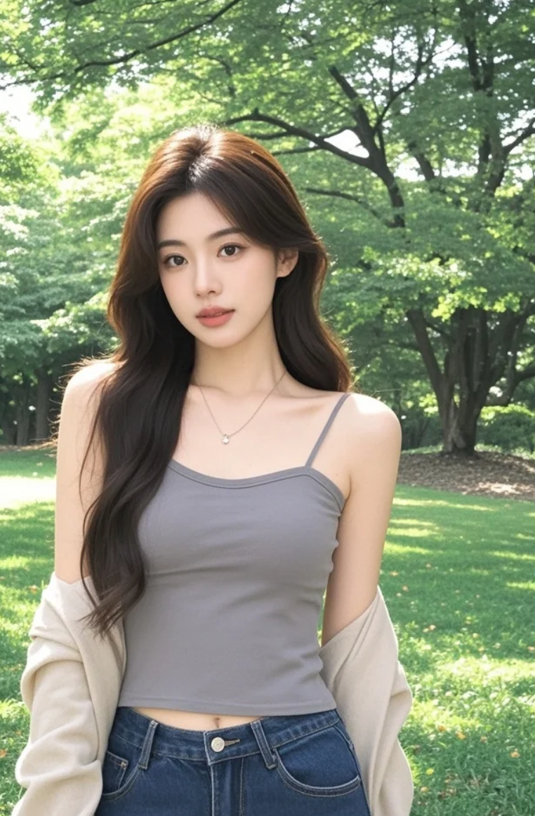 不浓妆，不滤镜，这才是阳光下真实的美