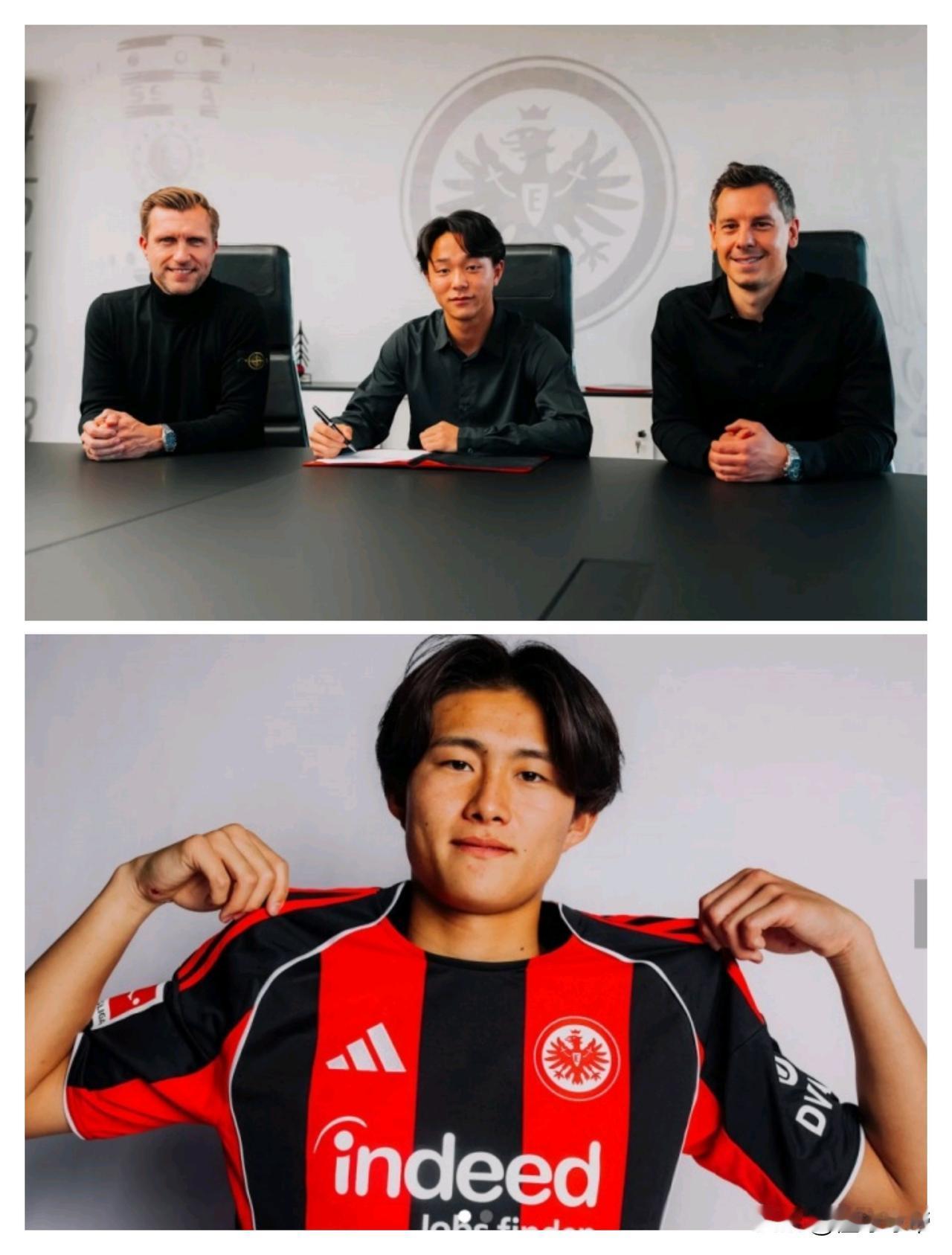 太让国足羡慕了，德甲豪门法兰克福连续签下2名日本球员!刚刚，德甲豪门法兰克福