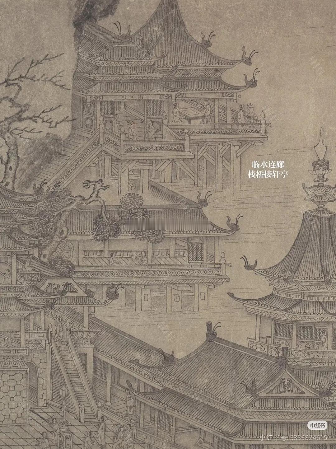 元代复原的唐代的大明宫，唐代的喷泉空调房～
