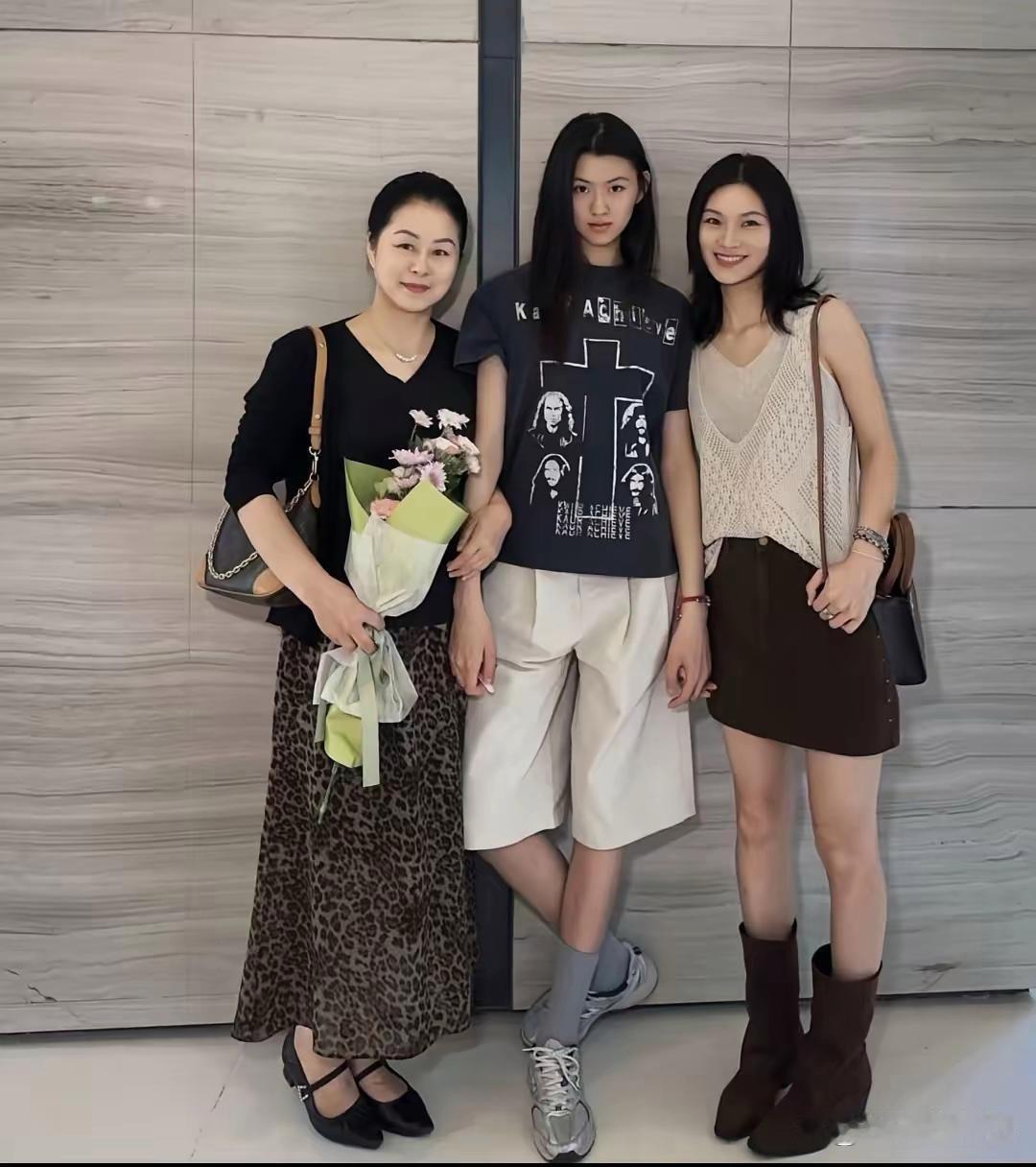 三代美女，基因好强大