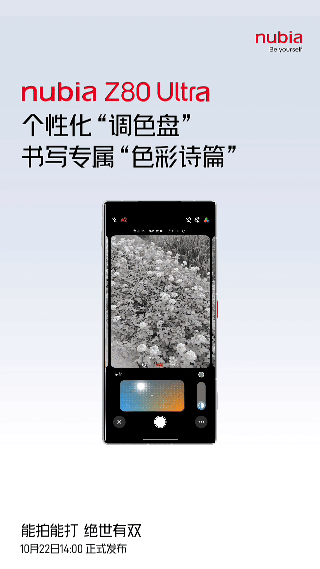 努比亚Z80Ultra搭载“调色盘”，除此以外我们在模式里又发现了一些好玩的[