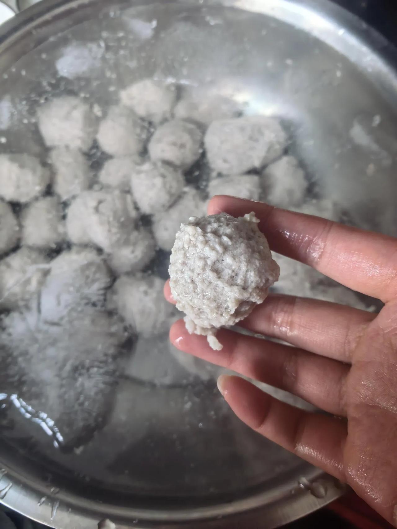 信绞肉机做出来牛肉丸真的是脑子瓦特了