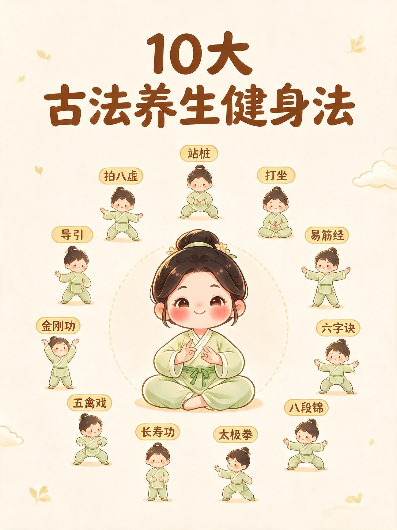 10大古法养生健身法，哪种适合你？​​​
