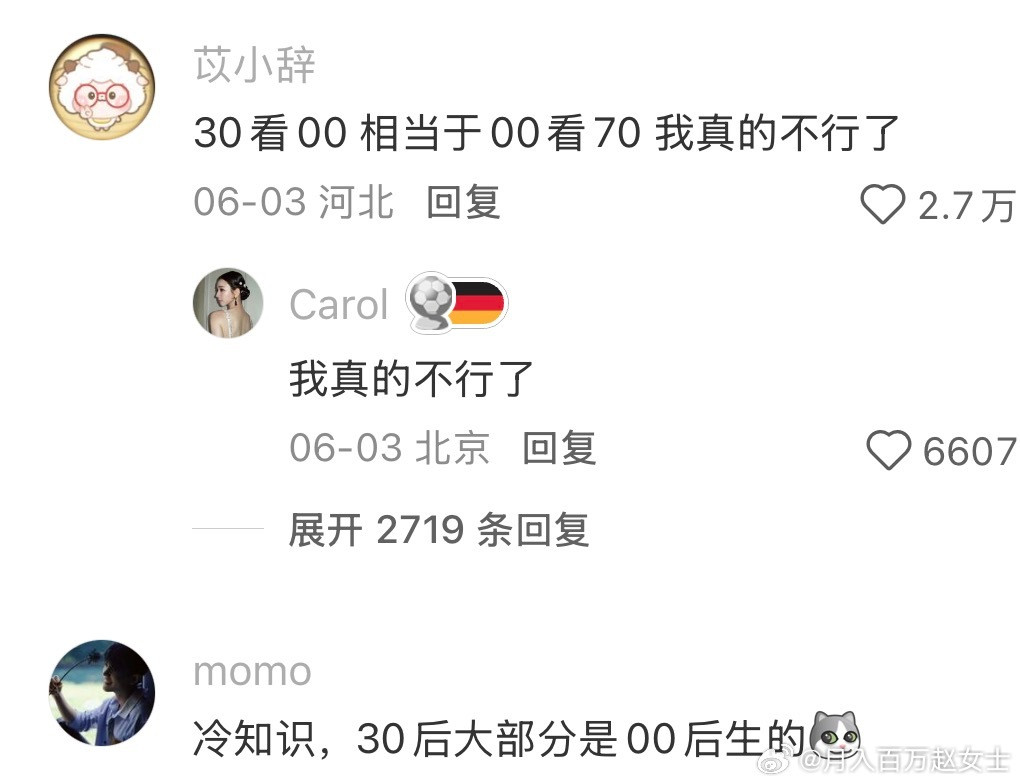 一个冷知识：还有4年30后就出生了