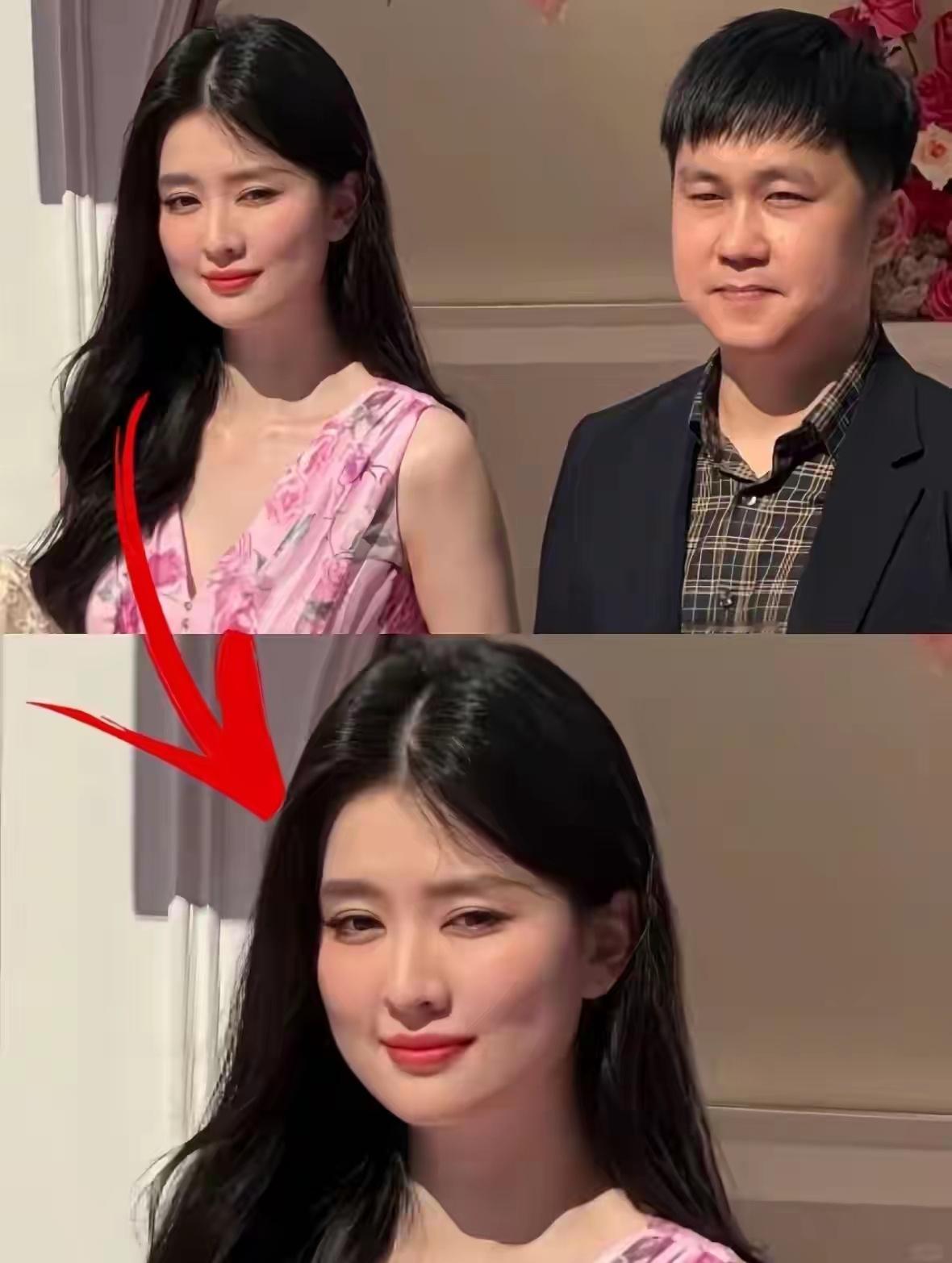 天奶，这就是500亿深圳富豪选人的眼光吗？好一个门当户对……婚后的乔欣虽然富态了