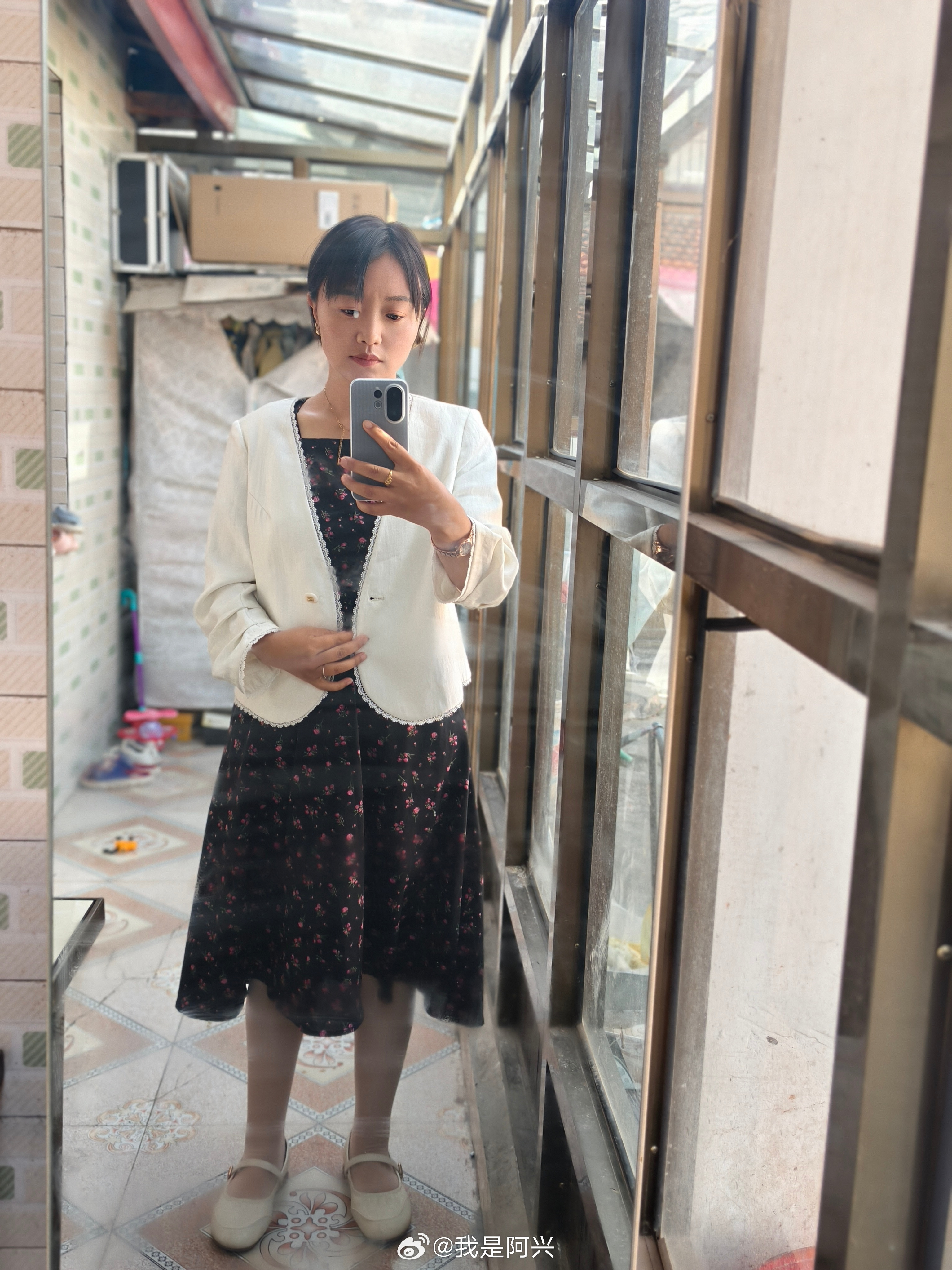 今日份媳妇自拍📸真的是越来越喜欢媳妇的自拍了穿搭自拍今天穿什么今日穿搭