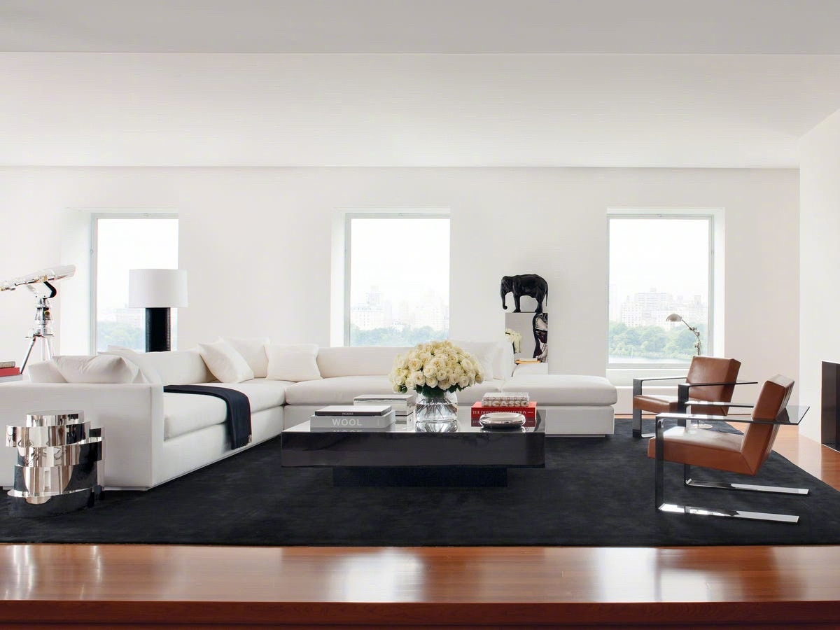 16年前，RalphLauren翻新了他位于第五大道的复式公寓，打造成了极简风