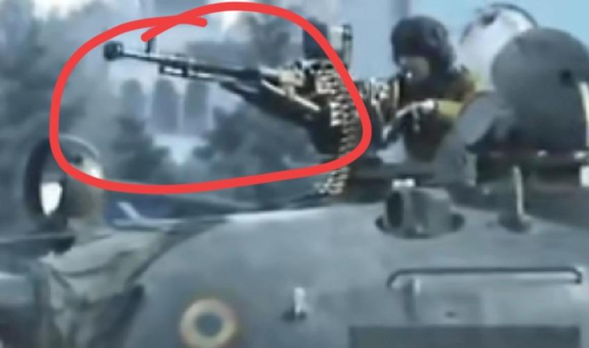 快看第二张照片，印度三哥进行射击训练，结果子弹上膛，威武霸气的不行，开枪射击后，