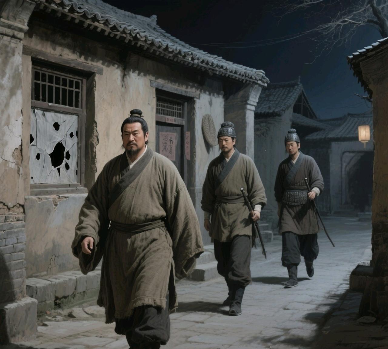 洪武朝有个御史叫韩宜可，经常穿补丁的衣服，朱元璋怀疑他装穷，决定夜里乔装暗访，结