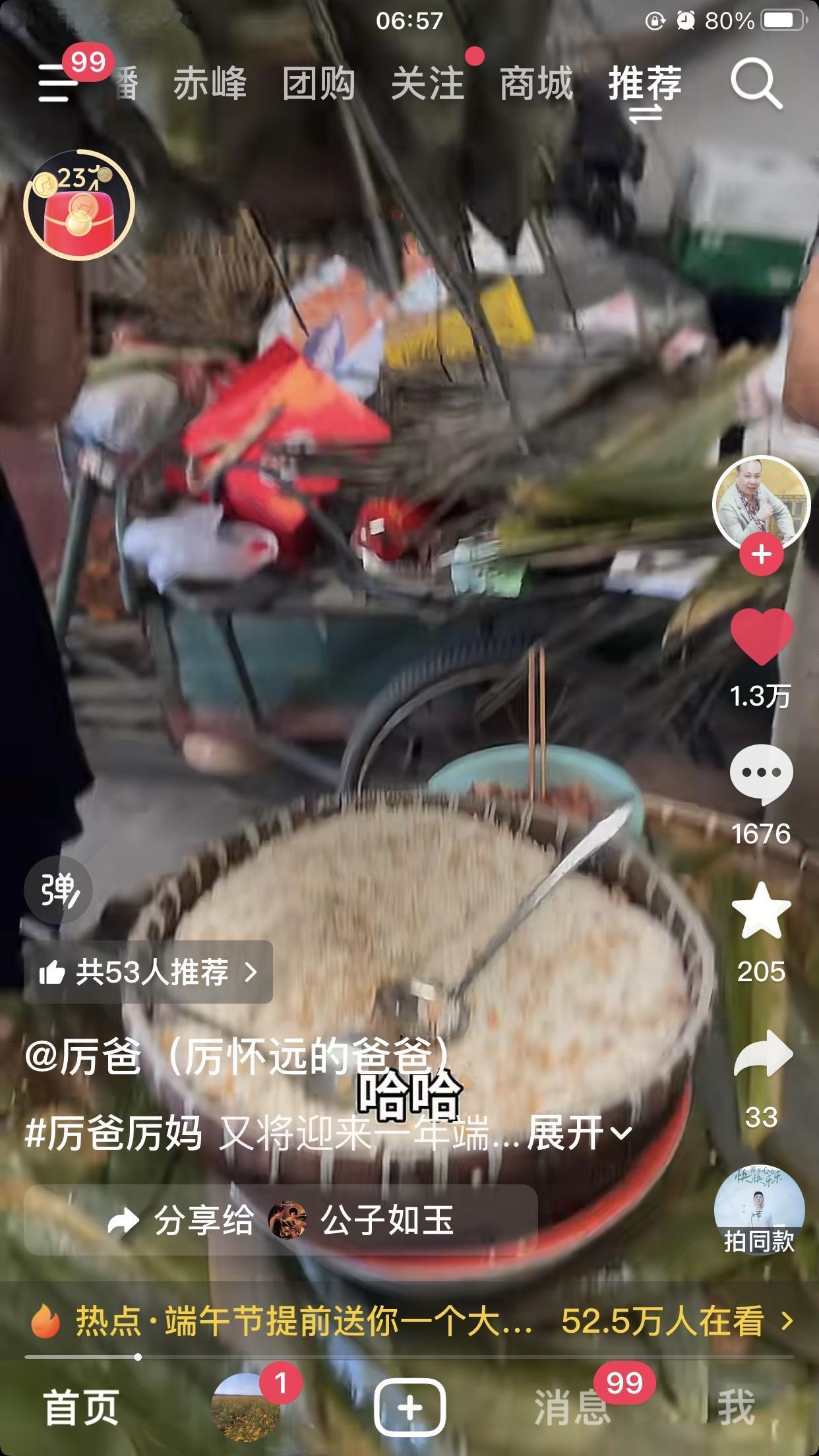 一年一度的端午节，厉爸厉妈在浙江温州老家包粽子，可老二愿意吃蜜枣甜粽，今年厉妈和