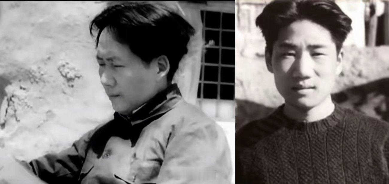 毛主席与儿子毛岸英长的太像了。