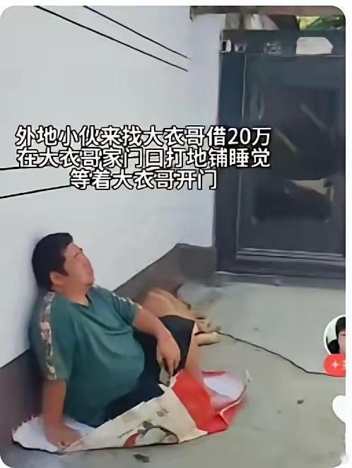 二胖在朱之文家门口连续躺了整整37天，日复一日守在门前赖着不走，日常所作所为就是