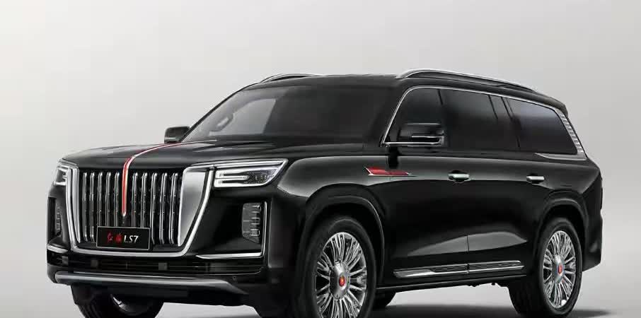 中国的名车：红旗国耀。他长5.69米，宽2.09米，高1.98米。搭载排量4升8